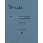 Mozart Piano Sonata C major K. 545 (Sonata facile)