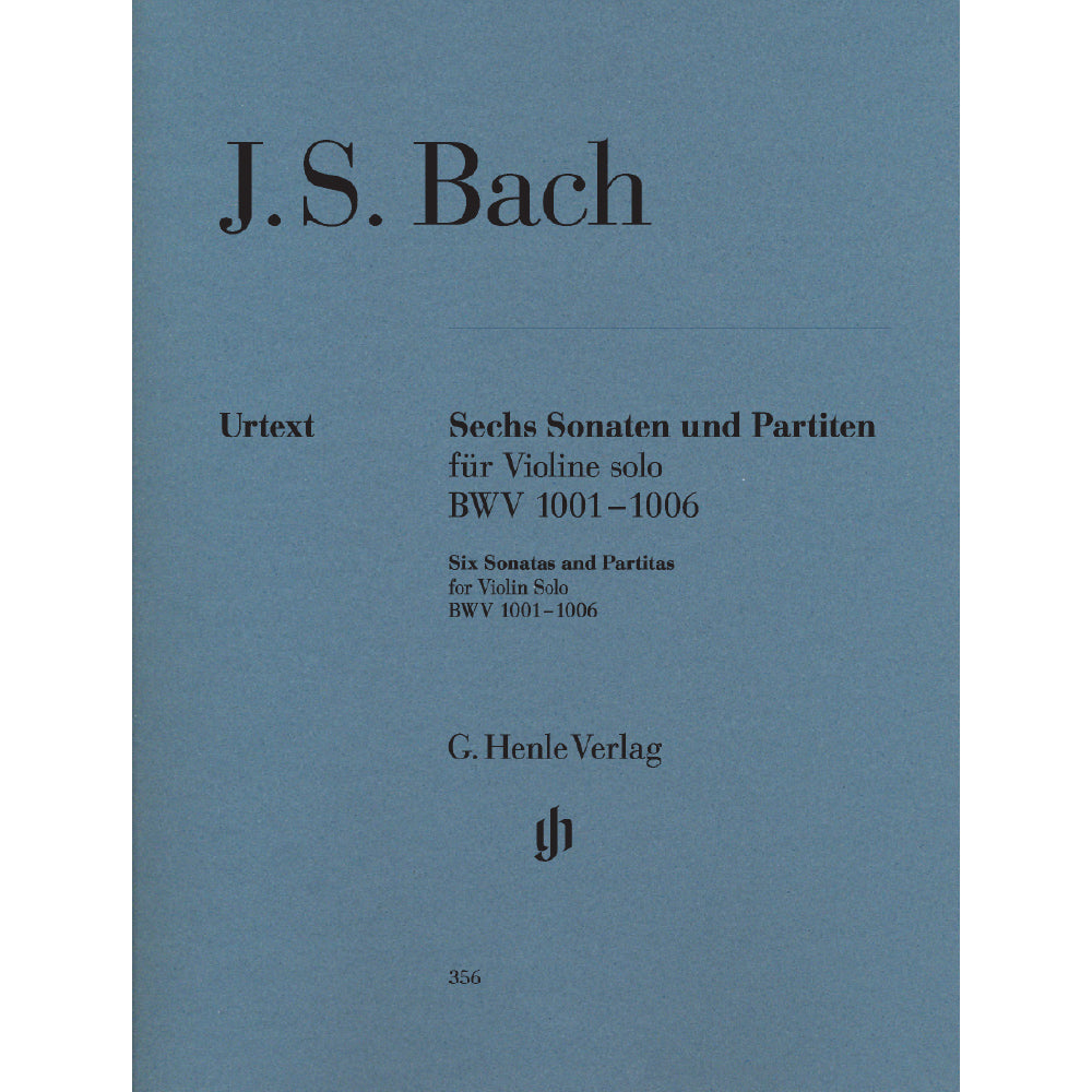 Bach Sonatas and Partitas BWV 1001-1006 for Violin solo