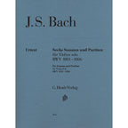 Bach Sonatas and Partitas BWV 1001-1006 for Violin solo