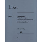 Liszt Consolations (including first edition of the early version)