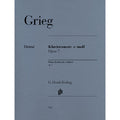 Grieg Piano Sonata e minor op. 7