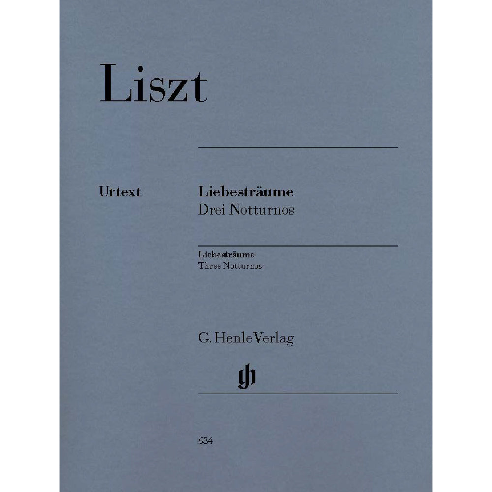 Liszt Liebesträume, 3 Notturnos