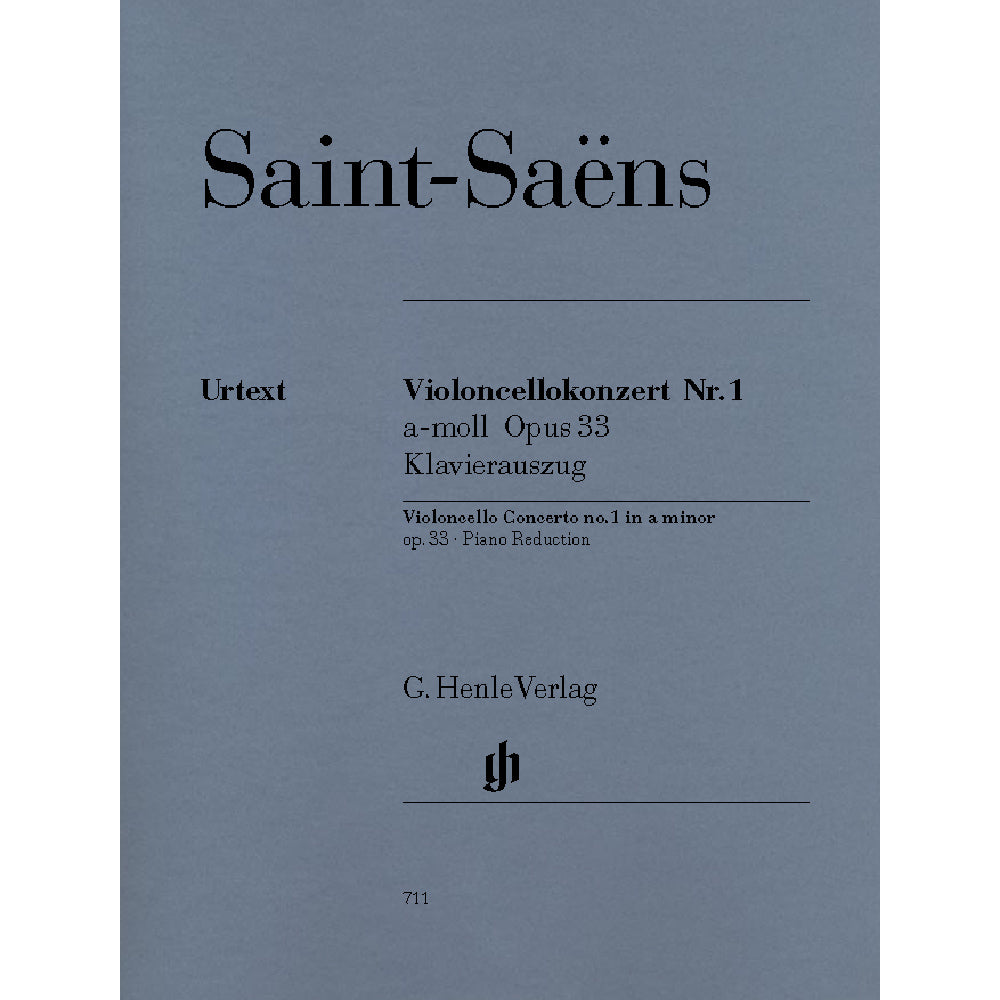 Saint-Saëns Violoncello Concerto no. 1 a minor op. 33