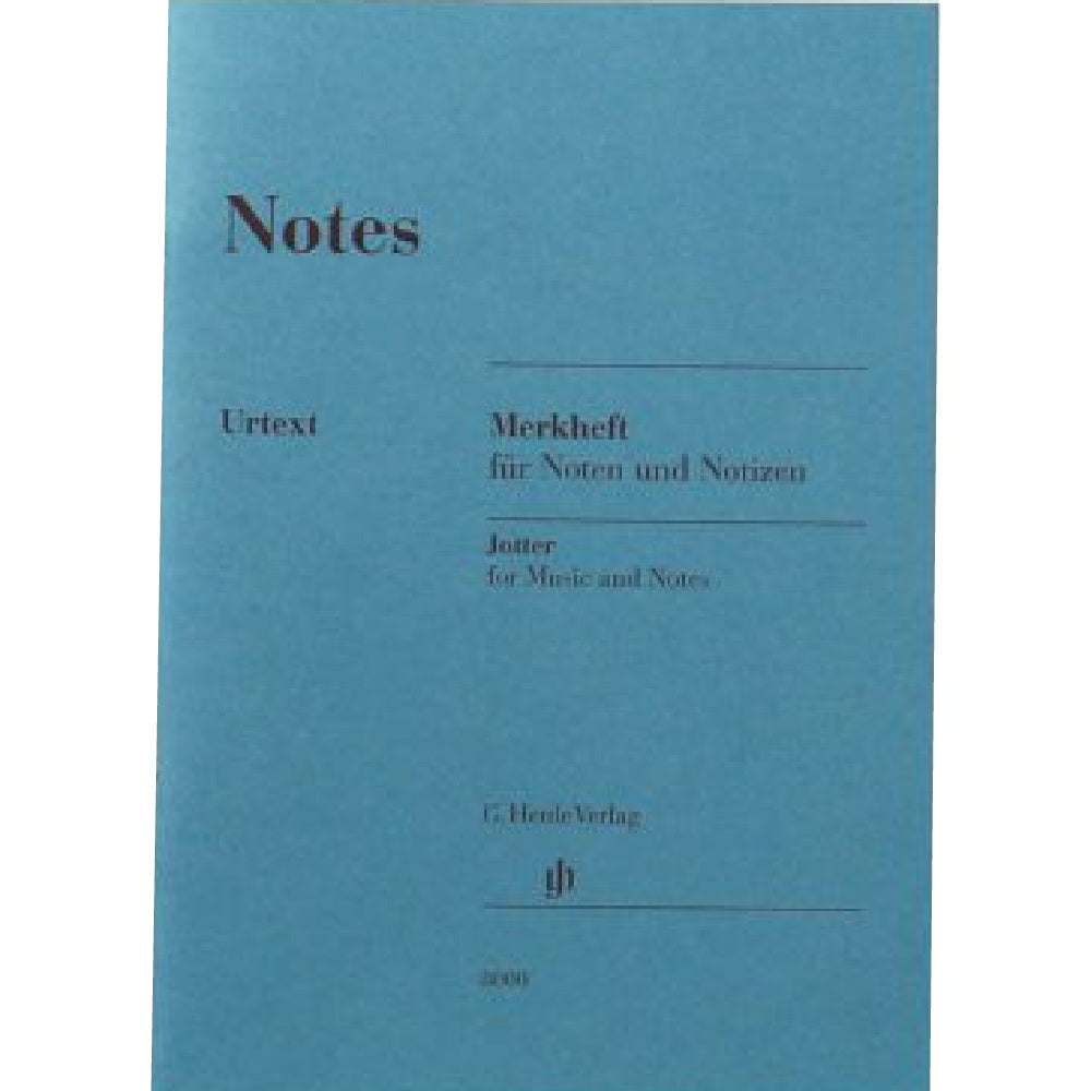 Henle Notes, Music notebook S
