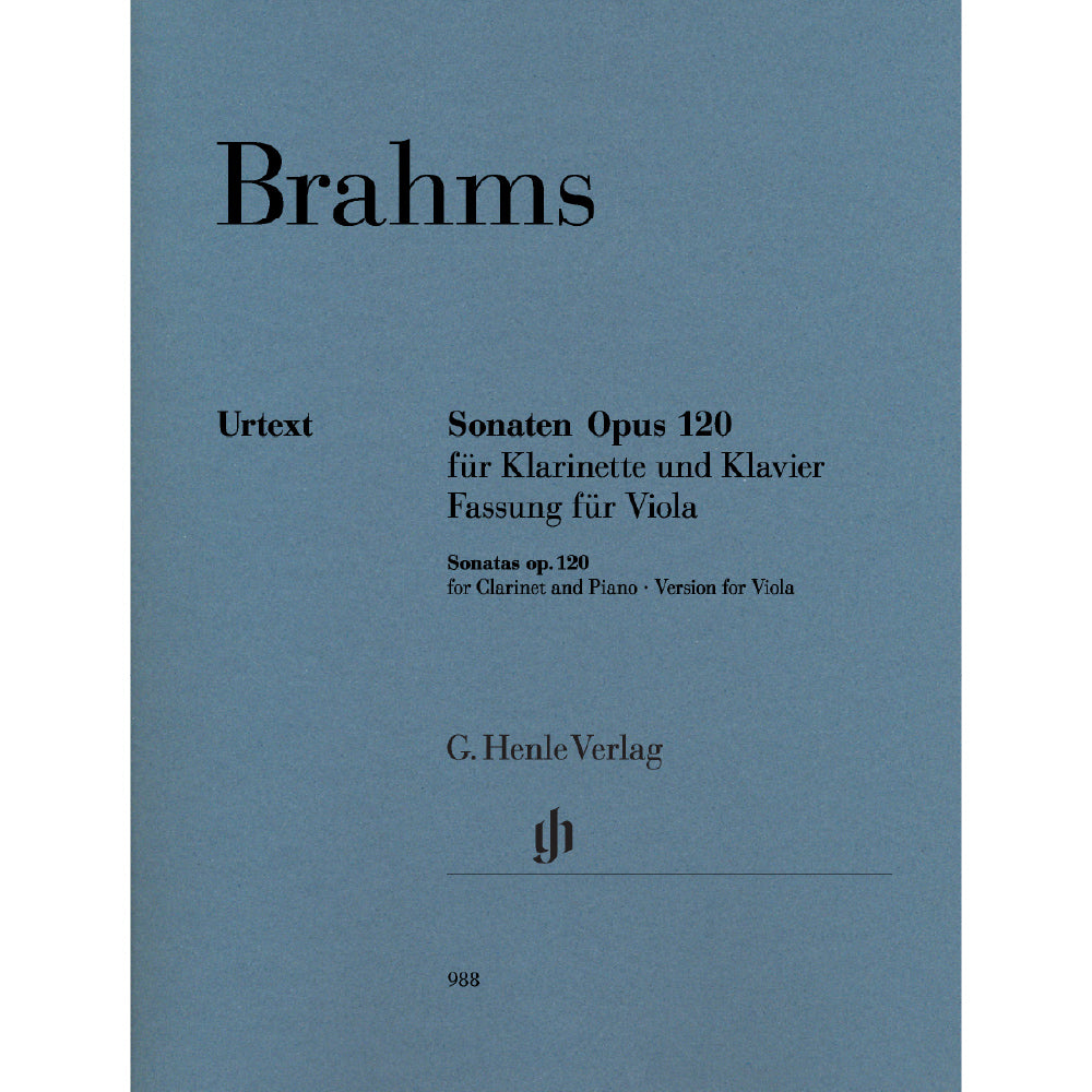 Brahms Clarinet Sonata op. 120