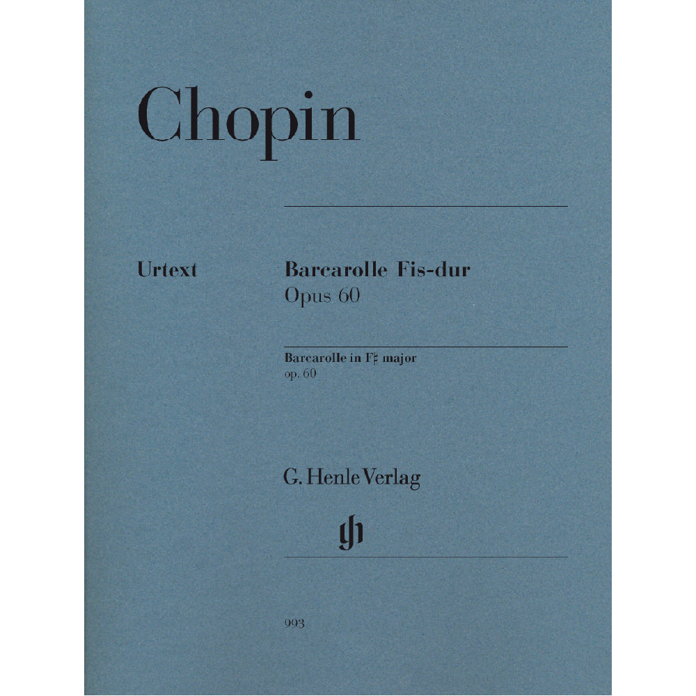 Chopin Barcarolle F sharp major op. 60