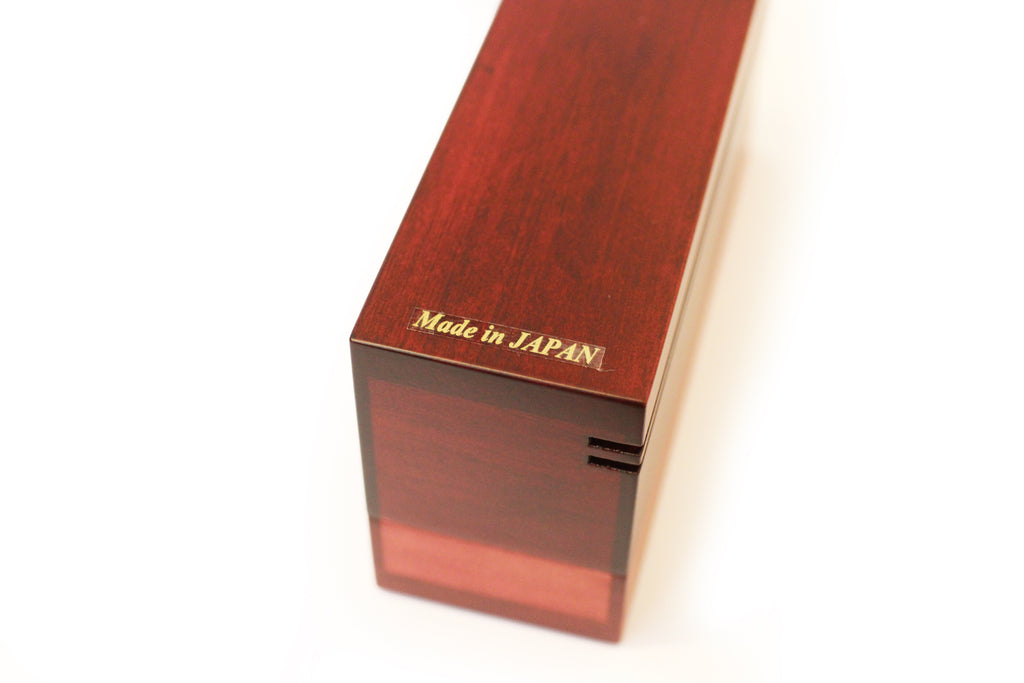 Nikko MINI 傳統手工木製節拍器 酒紅色