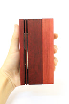 Nikko MINI 傳統手工木製節拍器 酒紅色