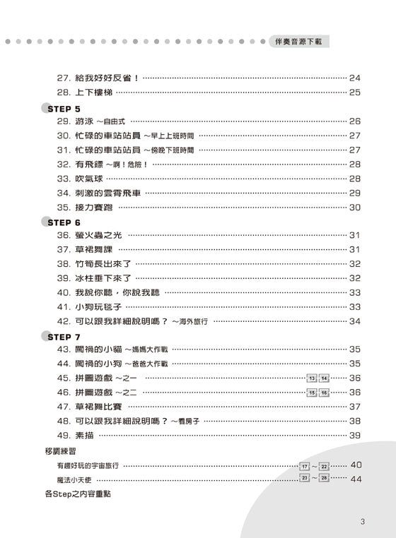 新WAKUWAKU看圖彈琴趣 音階與琶音 1