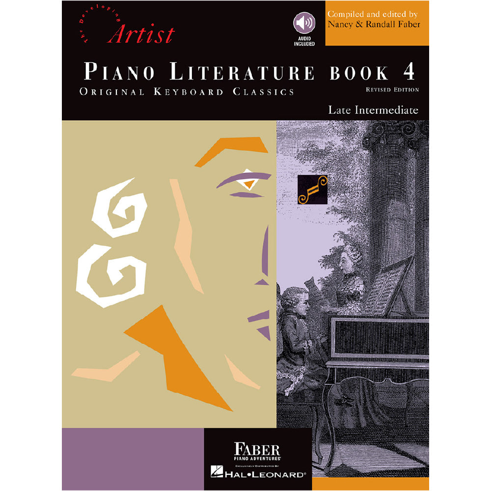Piano Literature Developing Artist Original Keyboard Classics Book 4