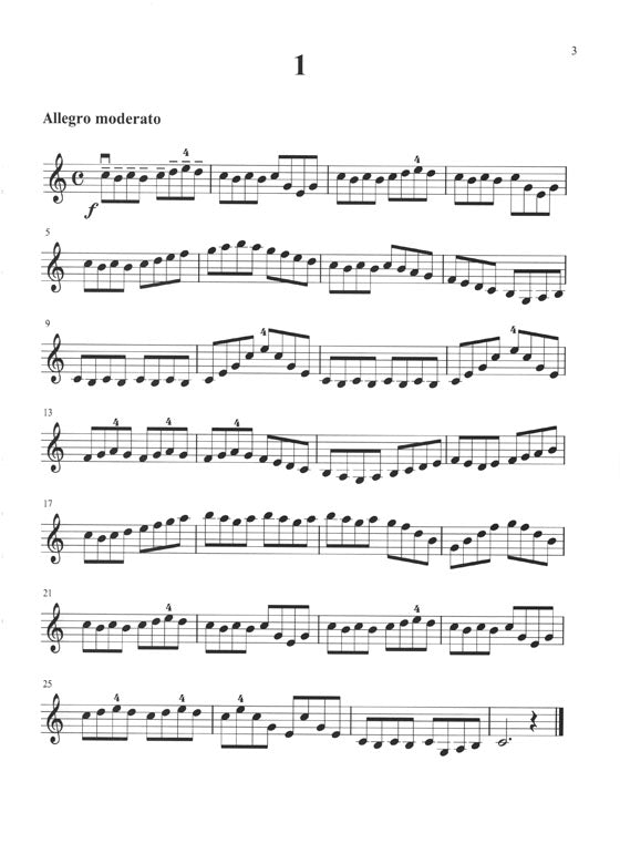 大譜版 費華 練習曲  上冊