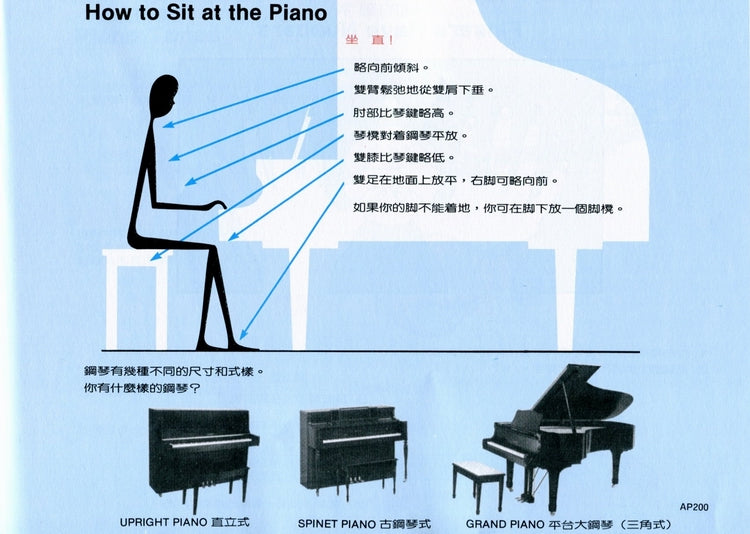 艾弗瑞 鋼琴教本 (1A)