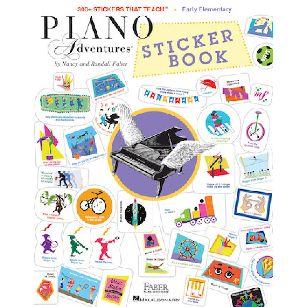 Piano Adventures Sticker Book