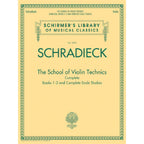 The School of Violin Technics Complete (SCHRADIECK)
