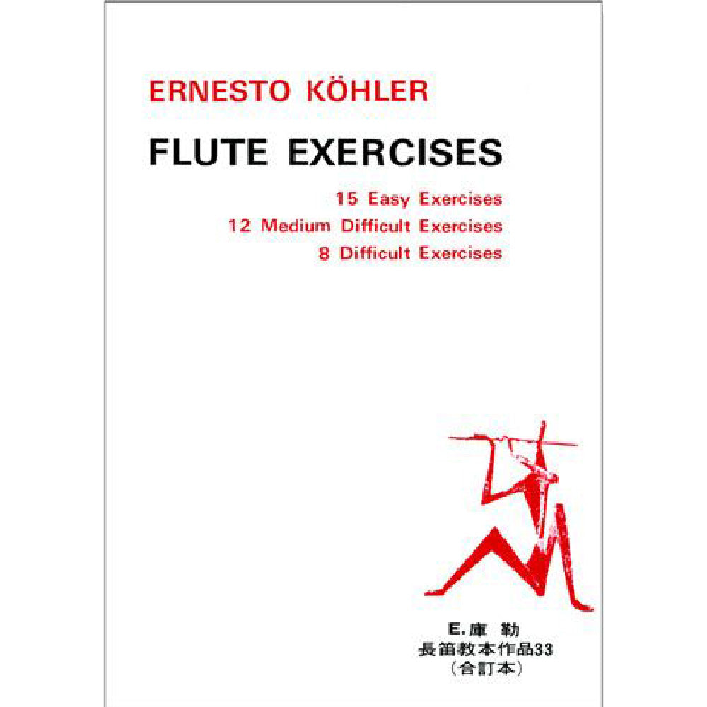 庫勒 長笛教本 OP.33 合訂本