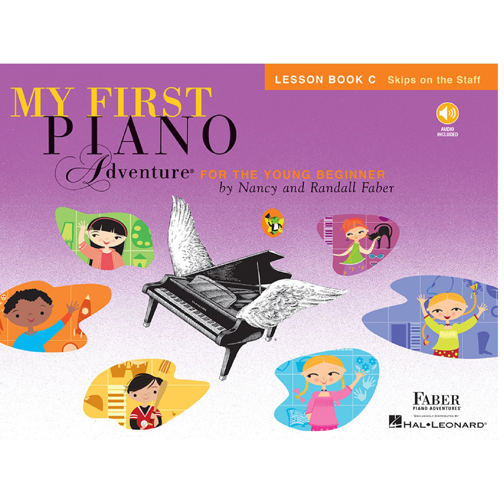 My First Piano Adventure Lesson Book C (with Online Audio)