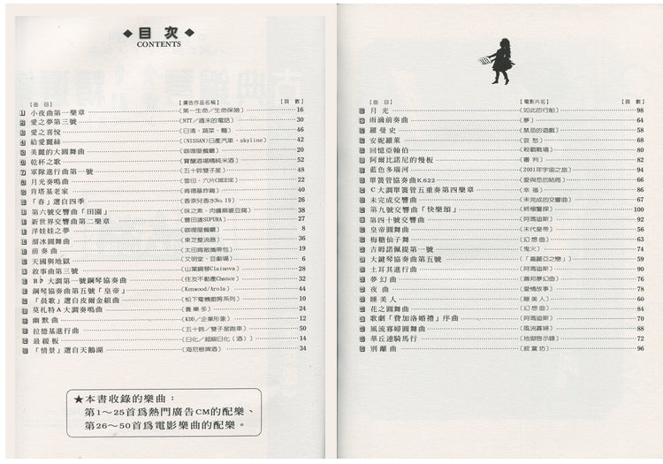 日本 DOREMI C調彈奏古典鋼琴廣告電影精選