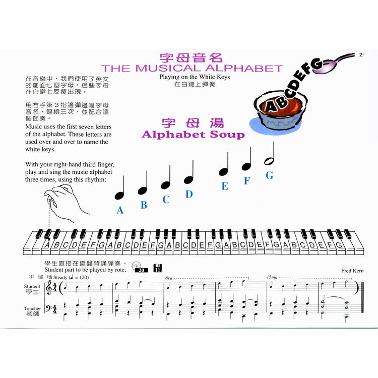 好連得 鋼琴教本(1)