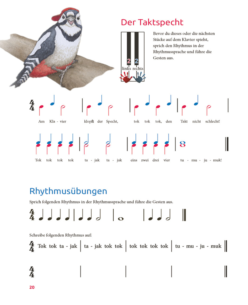 Wenn das Notenhuhn ein Ei legt