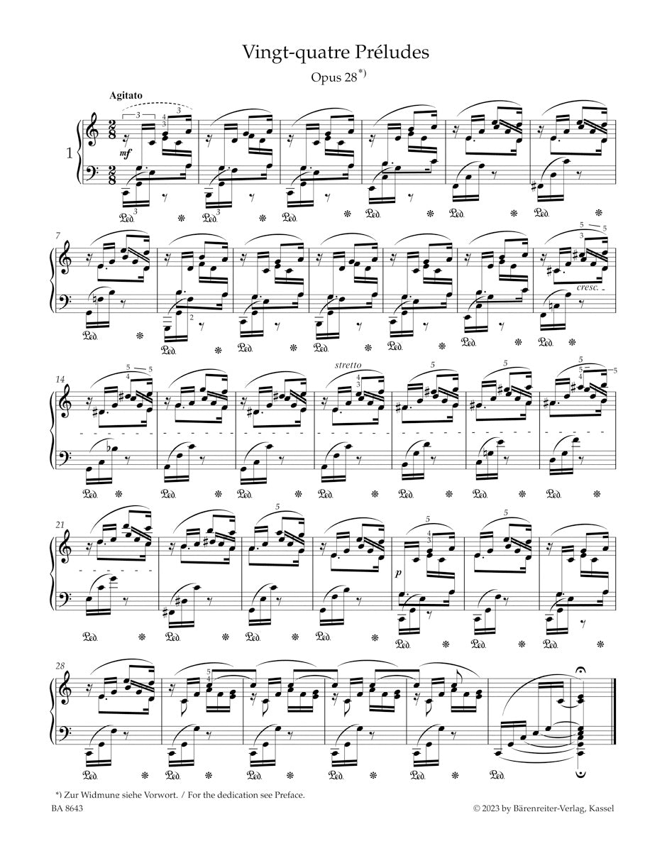 Chopin Préludes A Selection