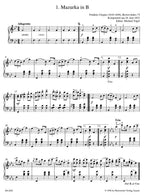 Easy Piano Pieces and Dances Chopin