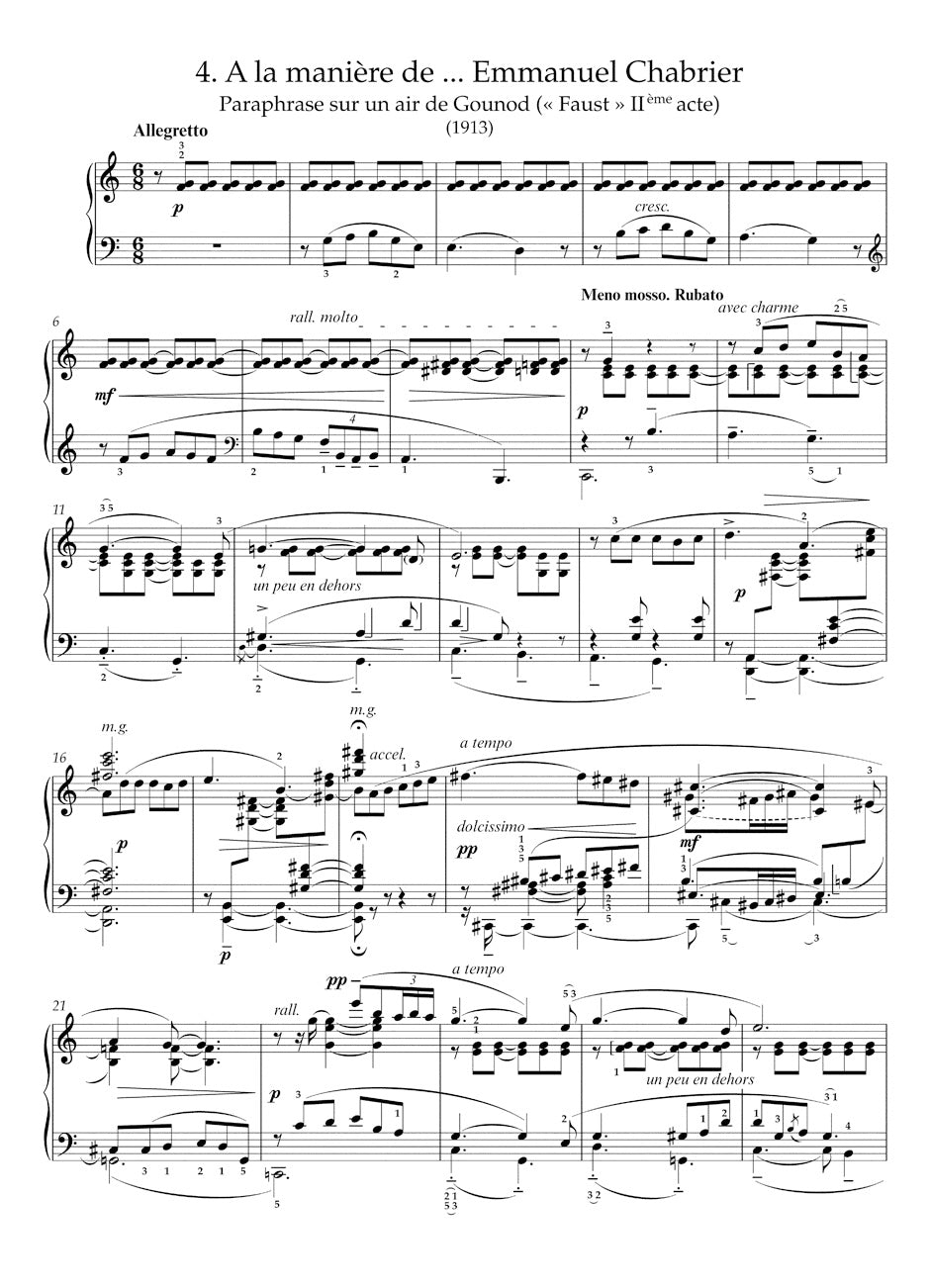 Easy Piano Pieces Dances Ravel