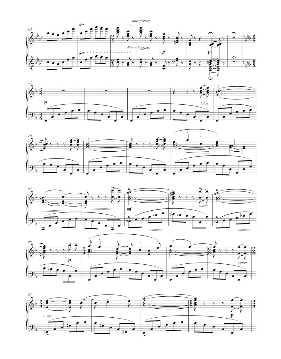 Fauré 5 Impromptus for Piano