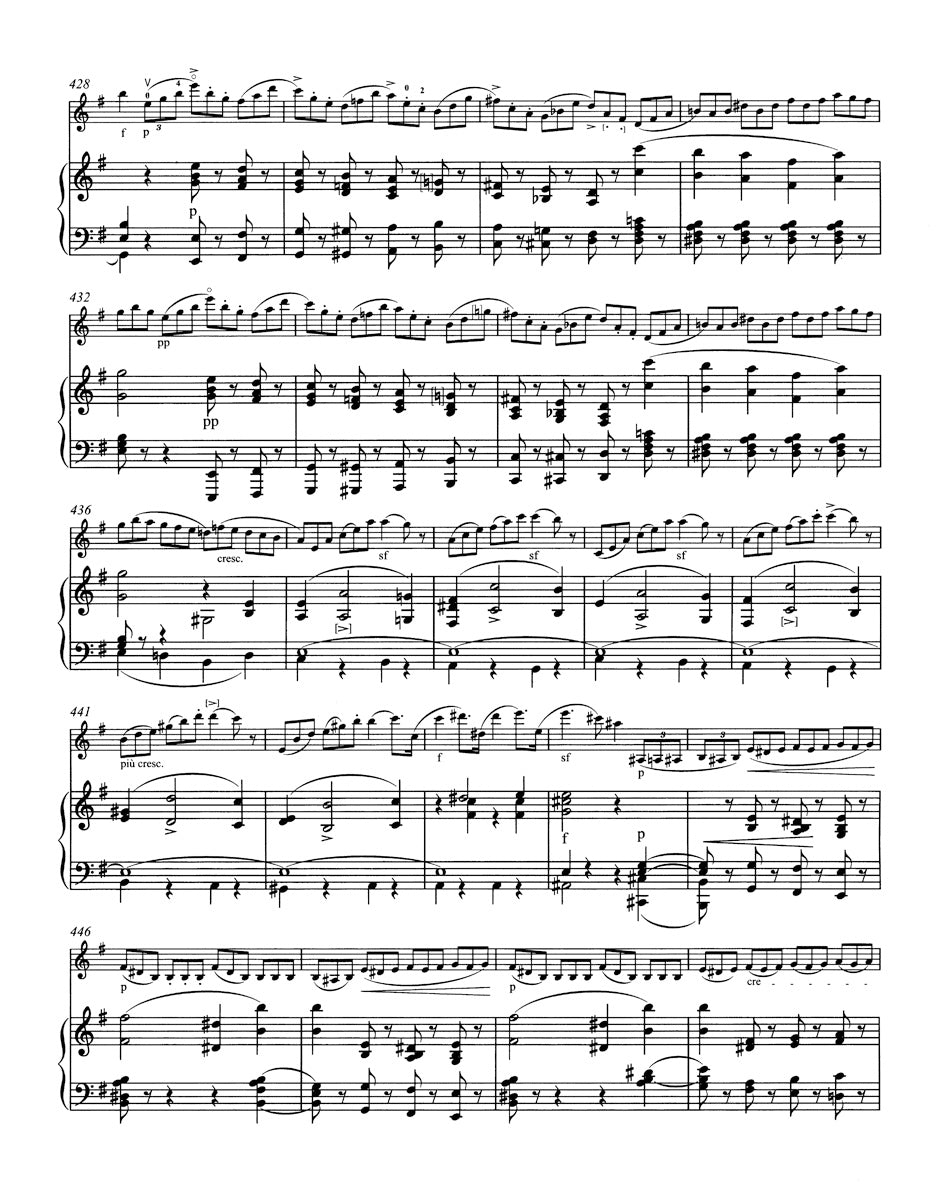 Concerto for Violin and Orchestra in E minor op. 64