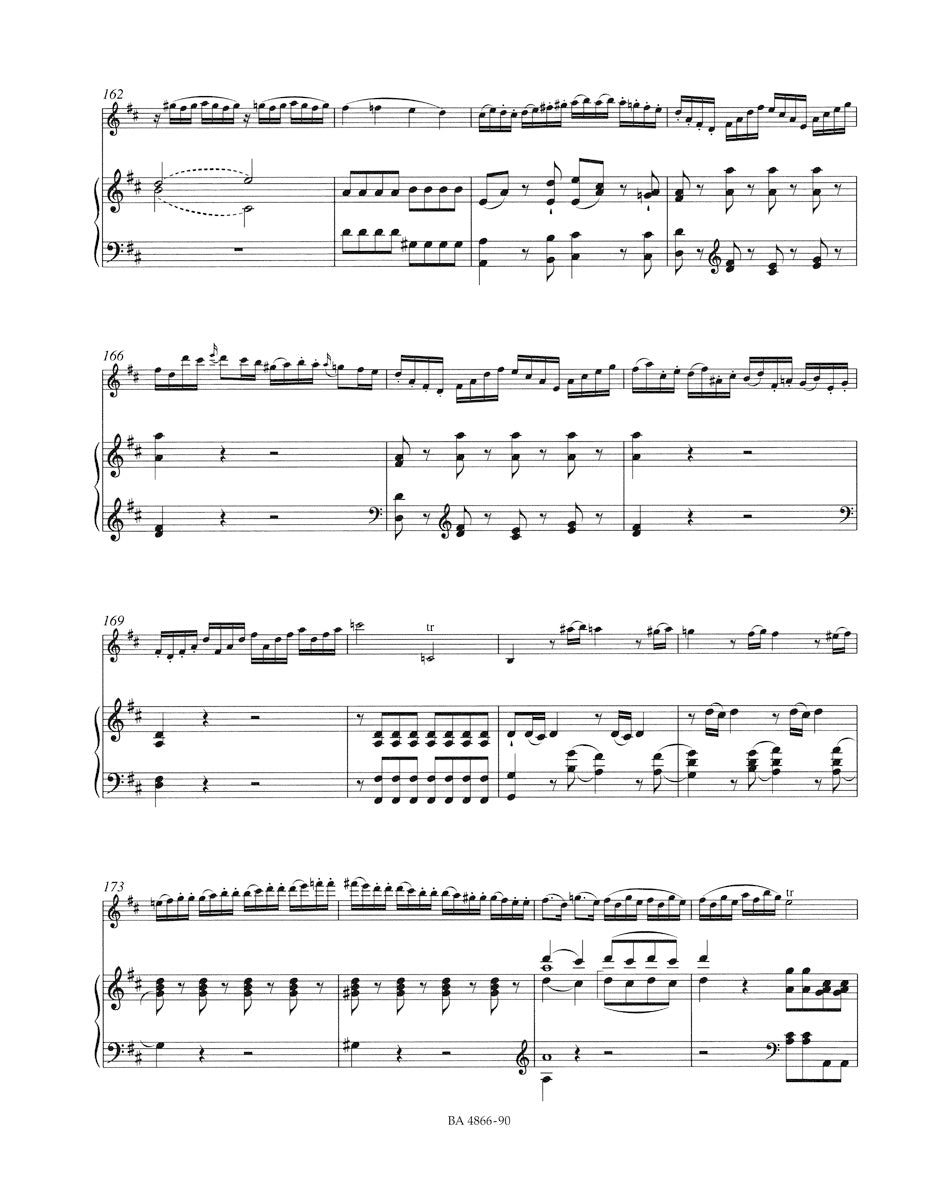 Concerto for Violin and Orchestra no. 4 in D major K. 218