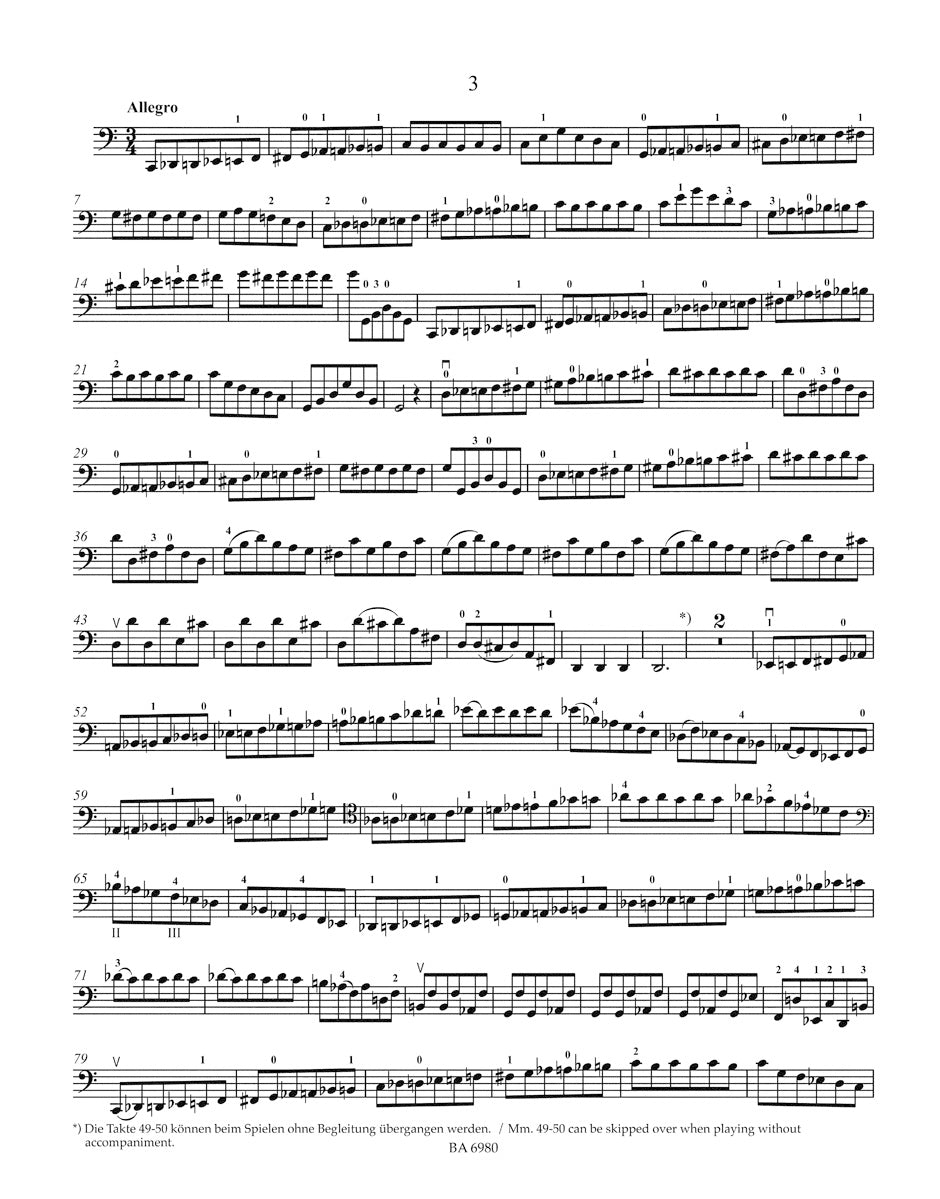 21 Etudes for Violoncello with an Accompaniment of a 2nd Violoncello (ad lib.)