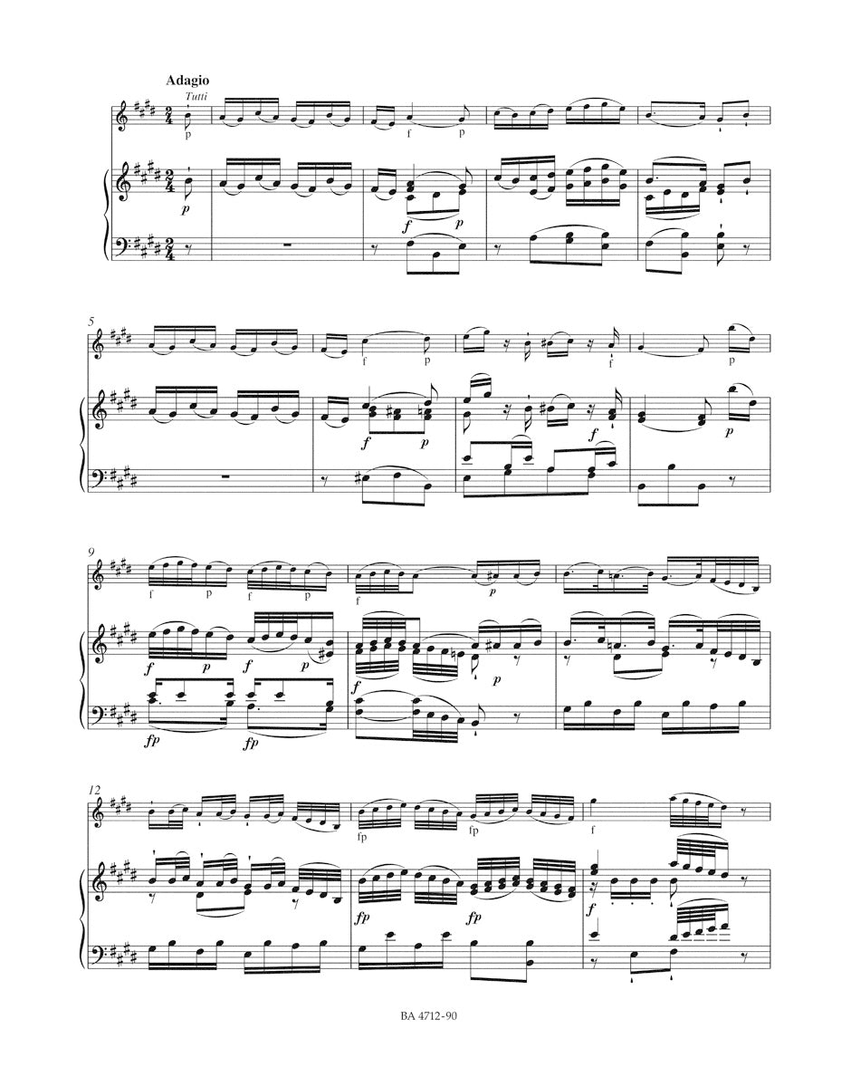 Concerto for Violin and Orchestra no. 5 in A major K. 219